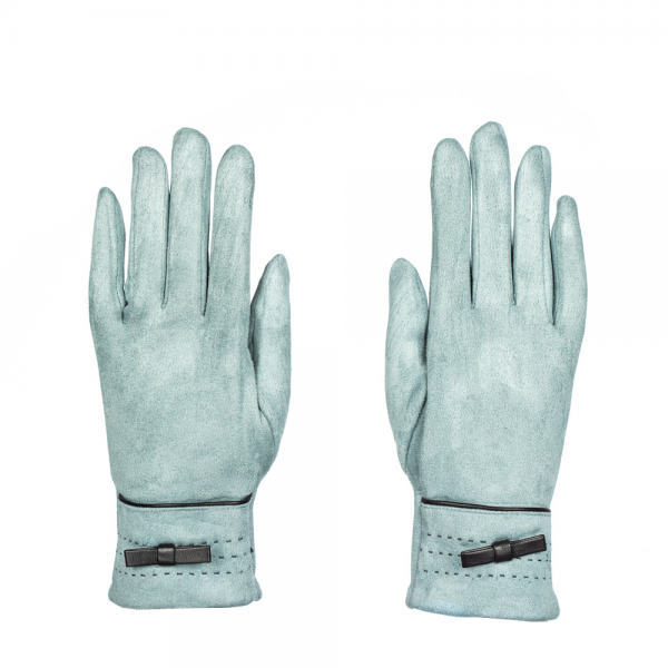 Γυναικεία γάντια Picty τουρκουάζ, 3 - Kalapod.gr